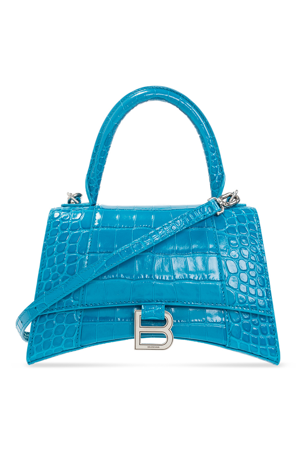 Blue balenciaga 2024 hourglass bag